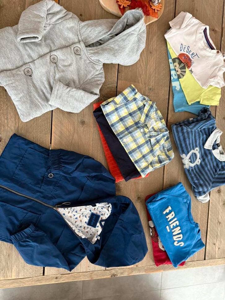 Bundel jongenskleding (11 stuks) maat 68, Kinderen en Baby's, Babykleding | Baby-kledingpakketten, Gebruikt, Maat 68, Ophalen