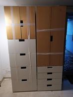Ikea Stuva kinderkamerkasten (x2), Ophalen, Gebruikt, Met hangruimte, Minder dan 150 cm