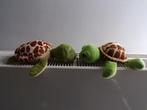 2 knuffels schildpadjes (samen), Enfants & Bébés, Jouets | Peluches, Comme neuf, Autres types, Enlèvement ou Envoi
