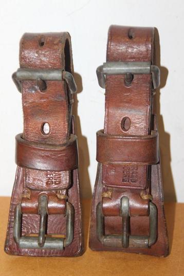 WW2 2 pièces d'harnachement hippomobile Allemand 1936