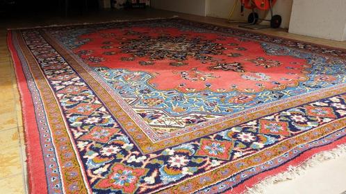 Groot vloerkleed (Tapijt) uit Iran, handgemaakt, Huis en Inrichting, Stoffering | Tapijten en Vloerkleden, Gebruikt, 200 cm of meer