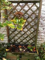 Bac à fleurs treillis, Jardin & Terrasse, Enlèvement, Comme neuf