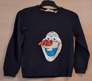 Pull Frozen Olaf (taille 134-140), Garçon ou Fille, Enlèvement ou Envoi, Pull ou Veste, H&M