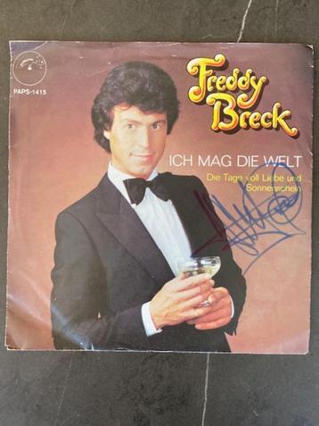 Freddy Breck gesigneerd 2x7” beschikbaar voor biedingen