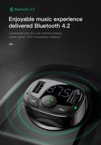 FM-zender Bluetooth-carkit LCD-mp3-speler, Ophalen of Verzenden, Nieuw