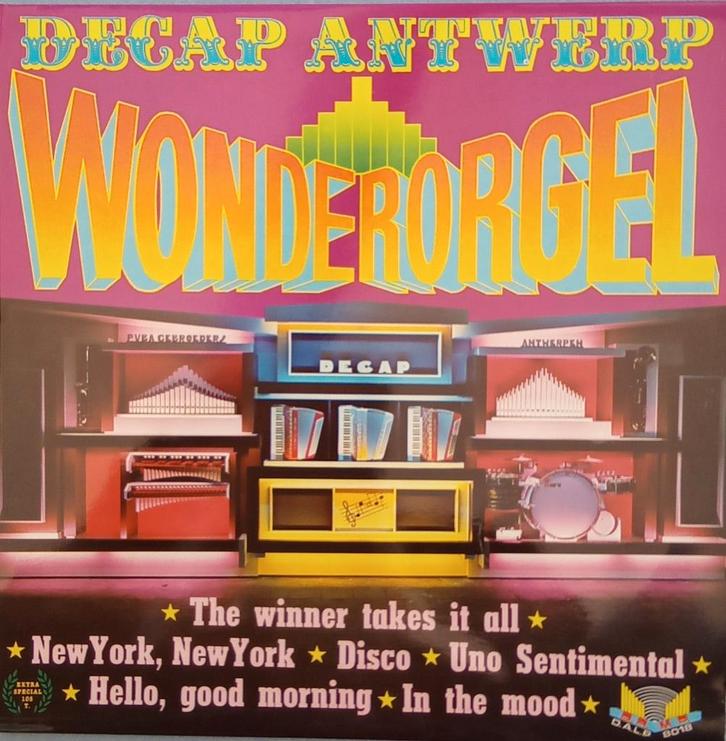 Orgel - Decap Antwerp Wonderorgel   - LP -, CD & DVD, Vinyles | Autres Vinyles, Enlèvement ou Envoi
