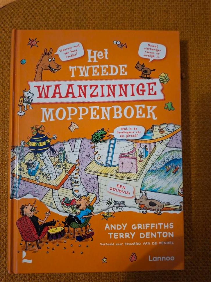 Andy Griffiths - Het tweede waanzinnige moppenboek, Boeken, Kinderboeken | Jeugd | onder 10 jaar, Ophalen of Verzenden