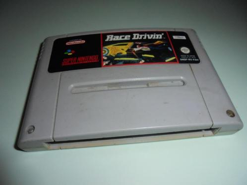 Super Nintendo Race Drivin (orig), Consoles de jeu & Jeux vidéo, Jeux | Nintendo Super NES, Utilisé, Course et Pilotage, Enlèvement ou Envoi