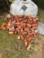 Rode stenen om te geven, Ophalen, Gebruikt, Bakstenen