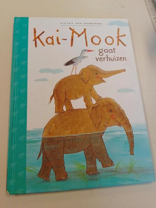 Guido Van Genechten - Kai-Mook gaat verhuizen, Boeken, Prentenboeken en Plaatjesalbums, Zo goed als nieuw, Ophalen of Verzenden