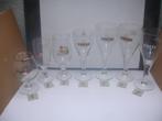 Bierglazen Petrus, 8 verschillende, € 1,00 per stuk., Verzamelen, Ophalen of Verzenden, Zo goed als nieuw, Glas of Glazen, Overige merken