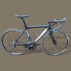 Unieke customcarbon racefiets,Moozes 50-52 Pure carbon look., Ophalen, Zo goed als nieuw