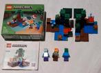 Lego minecraft the swamp adventure, Enlèvement, Comme neuf, Briques en vrac, Lego