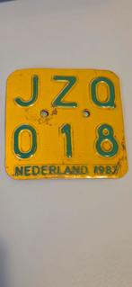 Bromfietsplaat nederland, Ophalen of Verzenden