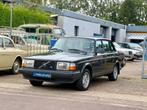 Volvo 240 2.3 DL Turbo velgen, trekhaak, handbak nette staat, Bedrijf, Grijs, Volvo, Zilver of Grijs