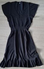 Zwart tricot kleedje perfecte staat M/ L, Ophalen of Verzenden, Zo goed als nieuw, Zwart