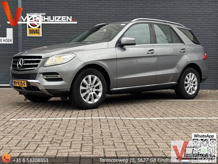 Mercedes-Benz ML 250 M-klasse BlueTEC Automaat | Leder/Alcan, Autos, Mercedes-Benz, Entreprise, Classe M, 4x4, ABS, Airbags, Alarme