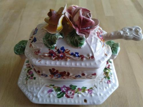 Vierdelig Portugees marmeladeservies, Huis en Inrichting, Keuken | Servies, Nieuw, Overige typen, Overige stijlen, Aardewerk, Ophalen of Verzenden