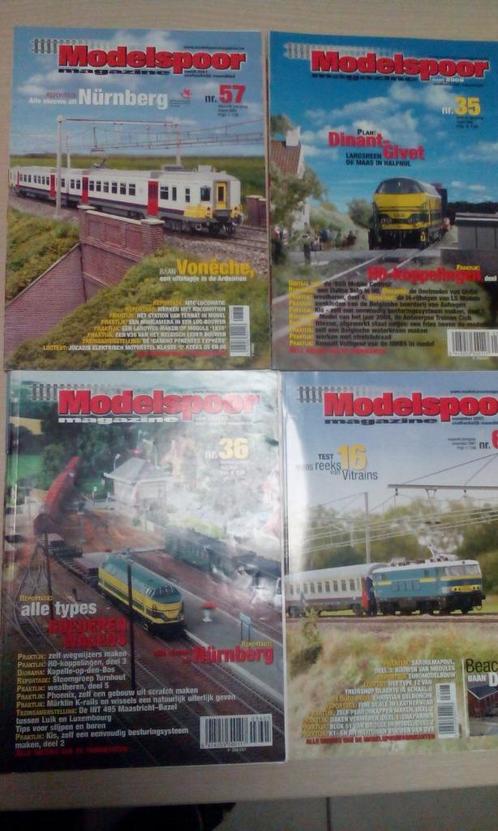 Modelspoor magazine 51 nummers €2/stuk, Hobby & Loisirs créatifs, Trains miniatures | HO, Comme neuf, Livre, Revue ou Catalogue