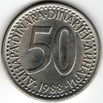 Yougoslavie : 50 dinars 1988 KM#113 Ref 14295, Timbres & Monnaies, Enlèvement ou Envoi, Monnaie en vrac, Yougoslavie