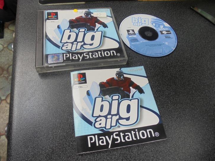Playstation 1 Big Air (CIB), Games en Spelcomputers, Games | Sony PlayStation 1, Gebruikt, Sport, 2 spelers, Vanaf 3 jaar, Verzenden