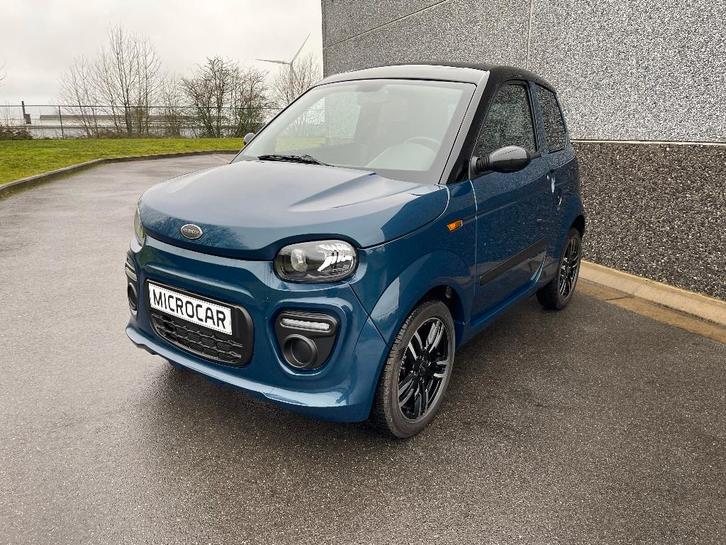 Microcar M-Go 6 Plus édition Spécial Must Progress, Autos, Aixam, Entreprise, Achat, Diesel, Automatique, Bleu, Tissu, Traction avant