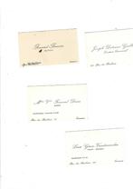 Commune de tamines, Verzamelen, Geboortekaartjes en Visitekaartjes, Ophalen of Verzenden, Visitekaartje