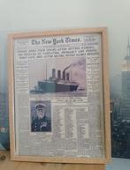 The New York Times.     Titanic.                   30cm45cm, Ophalen of Verzenden, Zo goed als nieuw