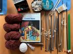 Breien haken knopen wol, Hobby & Loisirs créatifs, Tricot & Crochet, Tricot, Enlèvement, Utilisé