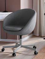 Grijze verstelbare bureaustoel in topstaat NP:129€, Maison & Meubles, Chaises de bureau, Comme neuf, Chaise de bureau, Enlèvement