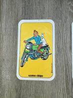 Kuifje sticker Samo Chips 1, Verzamelen, Verzenden, Strip of Tekenfilm