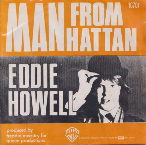 Eddie Howell – Man from Manhattan / Waiting in the wings, CD & DVD, Vinyles Singles, Utilisé, Single, Pop, 7 pouces, Enlèvement ou Envoi