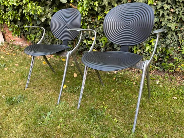 2 vintage design stoelen Verner Panton, Huis en Inrichting, Stoelen, Ophalen