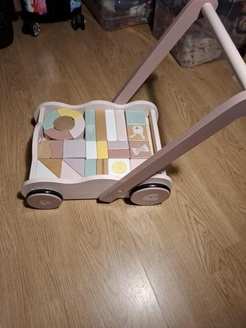 Little Dutch - Blokkenkar Wild Flowers beschikbaar voor biedingen