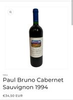 420flessenRodewijn Domaine Paul Bruno Cabernet Sauvignon1994, Ophalen, Frankrijk, Rode wijn