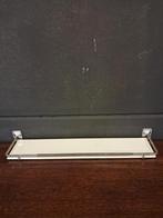 Art Deco wandplank – melkglas & koper – ca. 57 cm, Antiek en Kunst, Ophalen, Koper