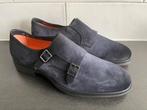 Santoni herenschoenen maat 9.5 / 43.5 nieuw in doos, Kleding | Heren, Schoenen, Blauw, Nieuw, Ophalen of Verzenden, Gespschoenen