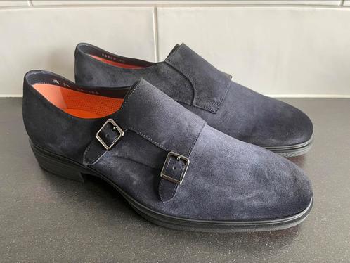 Santoni herenschoenen maat 9.5 / 43.5 nieuw in doos, Kleding | Heren, Schoenen, Nieuw, Gespschoenen, Blauw, Ophalen of Verzenden