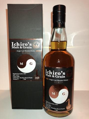 Malt Chichibu Ichiro -Claude whisky- édition limitée disponible aux enchères