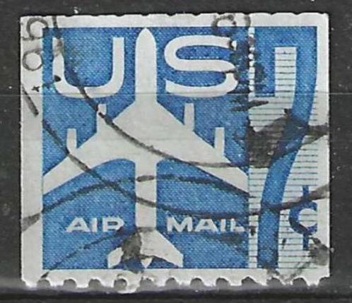 USA 1958/1960 - Yvert 50 LBR PA - Getekend vliegtuig (ST), Postzegels en Munten, Postzegels | Amerika, Gestempeld, Verzenden
