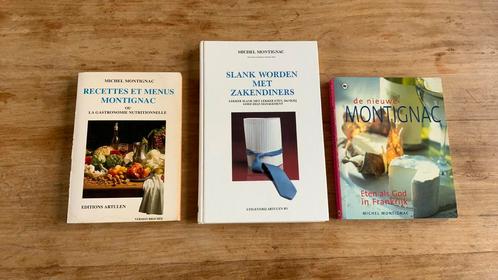 M. Montignac - Slank worden met zakendiners / recettes menus, Livres, Livres de cuisine, Utilisé, Entrées et Soupes, Plat principal