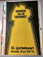 47e ijzerbedevaart 1974 affiche, Ophalen of Verzenden, Gebruikt