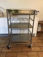inox keukenkar, Huis en Inrichting, Ophalen, Gebruikt