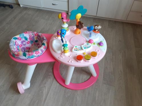 Trotteur rotatif avec table d'éveil, Kinderen en Baby's, Speelgoed | Speeltafels, Zo goed als nieuw, Ophalen