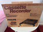 Stereo Portable Cassette Recorder Philips, Ophalen of Verzenden, Philips