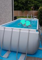 intex zwembad 2 op 4, warmtepomp, zandfilter, bypass, zeilen, Tuin en Terras, Ophalen, Gebruikt, 80 tot 120 cm, Minder dan 200 cm
