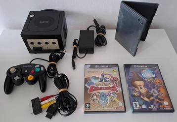 GameCube (Black) + 8 games (Pokémon, Zelda & Jimmy Neutron) beschikbaar voor biedingen
