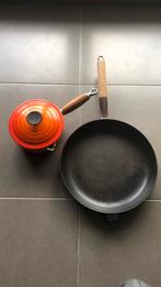 Le creuset steelpan 29  een een bijna nieuw kookpotje 16dm, Huis en Inrichting, Keuken | Potten en Pannen, Gebruikt, Ophalen of Verzenden