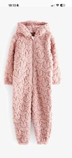Onesie roze Next 164, Kinderen en Baby's, Kinderkleding | Maat 164, Overige typen, Meisje, Ophalen of Verzenden, Zo goed als nieuw