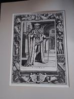 Willem II, comte de Hollande  – gravure originale 16e/17e, Enlèvement ou Envoi
